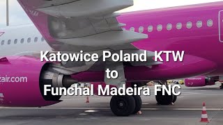 Int'l Katowice in Pyrzowice🇵🇱 - KTW to Madeira Int'l (Funchal) 🇵🇹- FNC  2024 4K UHD