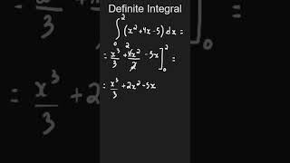 Definite Integral