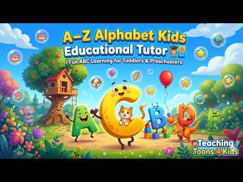 VIRAL A Z Alphabet Kids Educational Tutor 🎓🔤 Fun ABC Learning