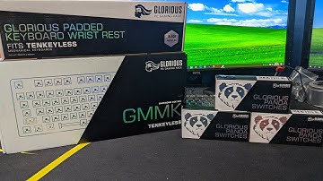 GMMK TKL w/ Glorious Pandas Sound Test (Stock vs. Lubed)