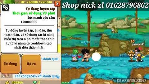 Ngọc Rồng Online   Event tặng nick vip có bông tai đệ ngon  chơi hè