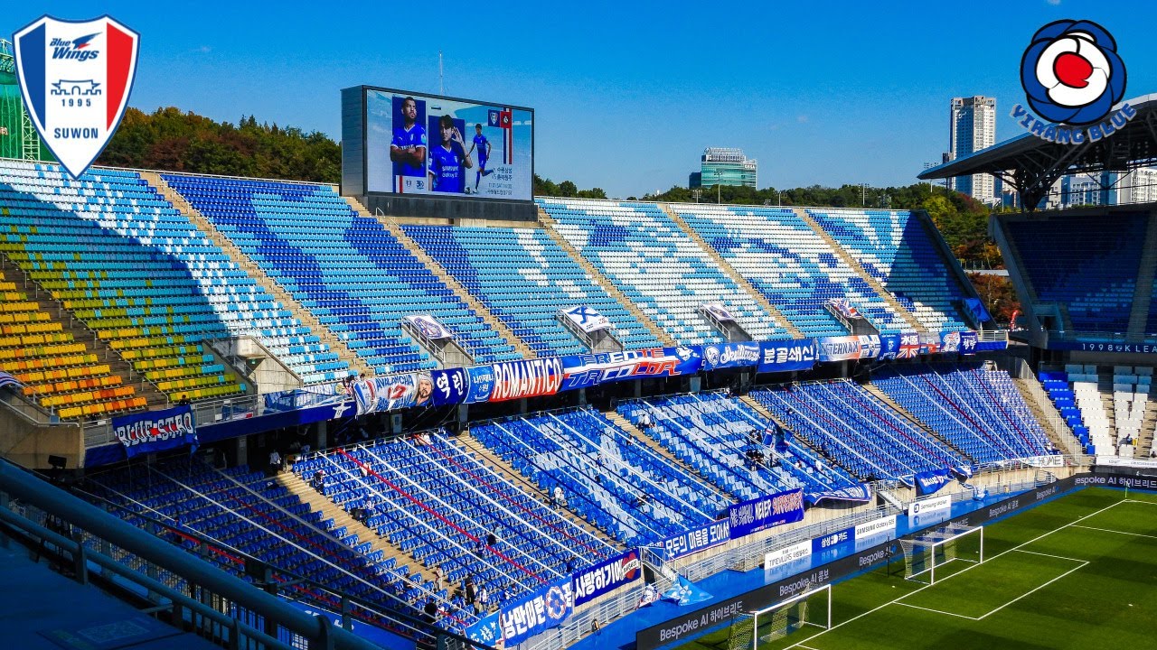 [응원모음] 날아가 블루윙 저 하늘 끝까지ㅣ 수원삼성 vs 충북청주