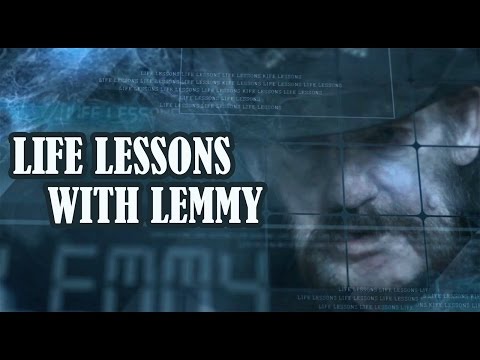 Life Lessons with Lemmy Kilmister of Motorhead - Part One