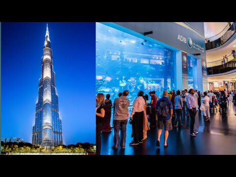 Burj Khalifa|Dubai mall aquarium| Dubai vlog part-3