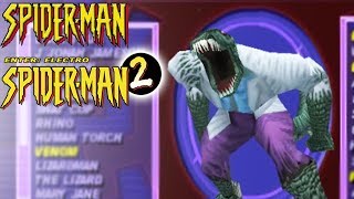Spider-man PS1/Enter Electro - Lizard mods
