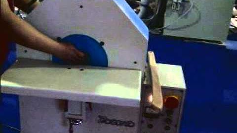 MODEL -  GF 420 2 - CURVED SANDER - HOLYTEK MAKE - VIDEO NO. 2