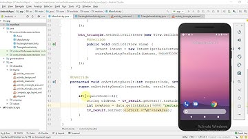 فيديو #130 | تمرين عملي على Explicit intent - الجزء الرابع