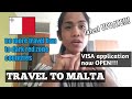 TRAVEL UPDATE : No more travel ban to dark red zone countries 😱😱| You can now apply for MALTA VISA🇲🇹