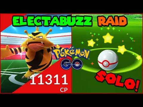 Electabuzz RAID in Pokemon GO! (Pokemon 