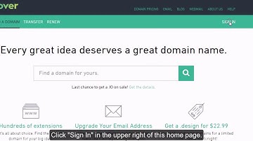 Creating Private Nameservers at Hover