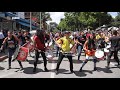 El estruendo de tambores que sacudió el Parque de la 93, en Bogotá, en el paro de este miércoles