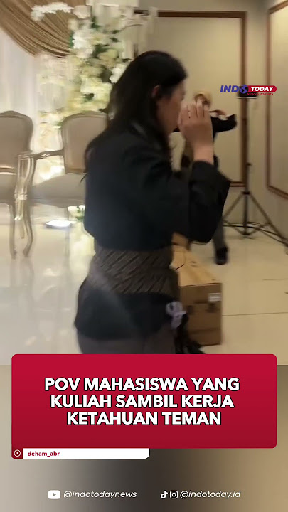 POV MAHASISWA YANG KULIAH SAMBIL KERJA KETAHUAN TEMAN #dosen #wisuda #mahasiswa #skripsi #kkn #fyp