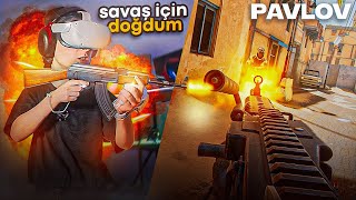 SİLAHI ATTIM YAKALA CHAT | PAVLOV VR SAVAŞ GÜNLÜKLERİ by Tolunay Ören 99,514 views 2 months ago 13 minutes, 12 seconds