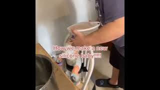 How I make my full body silicone baby.