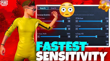 NEW UPDATE 2.6.0 !! BEST SENSITIVITY CODE + CONTROL SETTINGS PUBG MOBILE/BGMI | BEST 4 FINGER