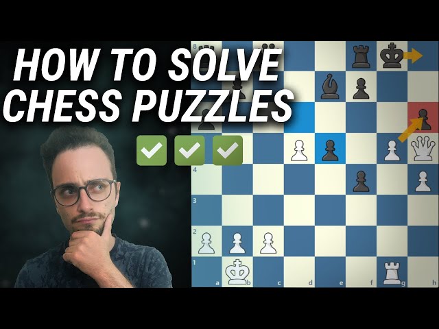 How to solve Hard Chess puzzles Part 12 + End Game Lesson 
