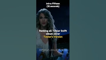 Ranking all Taylor Swift album cover (Taylor