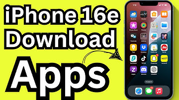 iPhone 16e: How to Download Apps (2025) | All Apps Download