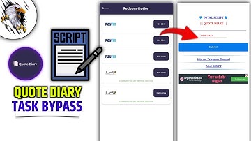 New Earning App Task Bypass Script || Quote Diary App Task Bypass Script || Quote Diary Coin Adder