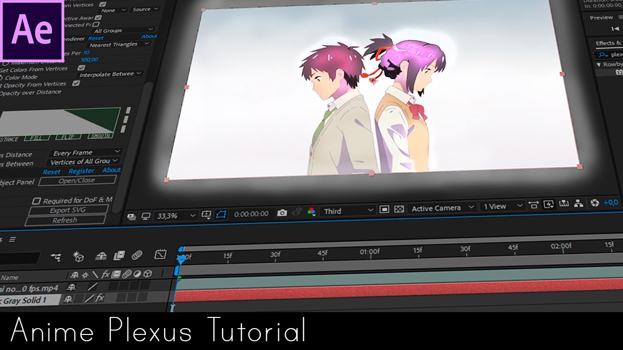Plexus Anime Tutorial - aescripts + aeplugins 
