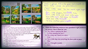 #Class5#, #English#, (Lesson-5) #Letswriteastory#...