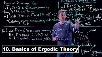 Basics of Ergodic Theory - Dynamical Systems Extra Credit | Lecture 10