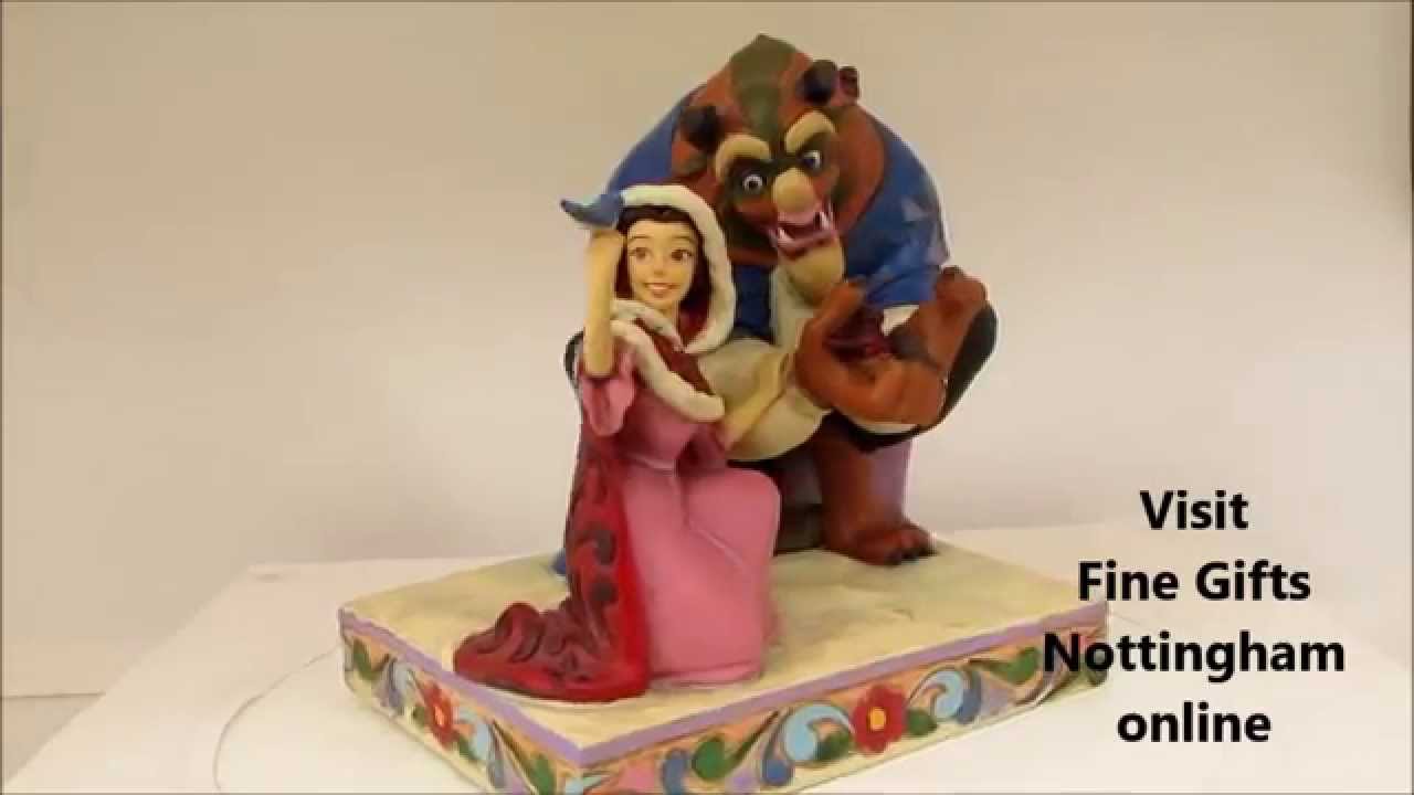 Disney Traditions Belle Beast Figurine Something There Jim Shore 4039075 Youtube