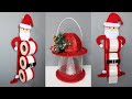 2 IDEAS ÚTILES PARA NAVIDAD con Botellas Plásticas - 2 Manualidades Navideñas Fáciles 2020