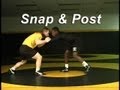 Snap and post setup  cary kolat wrestling moves