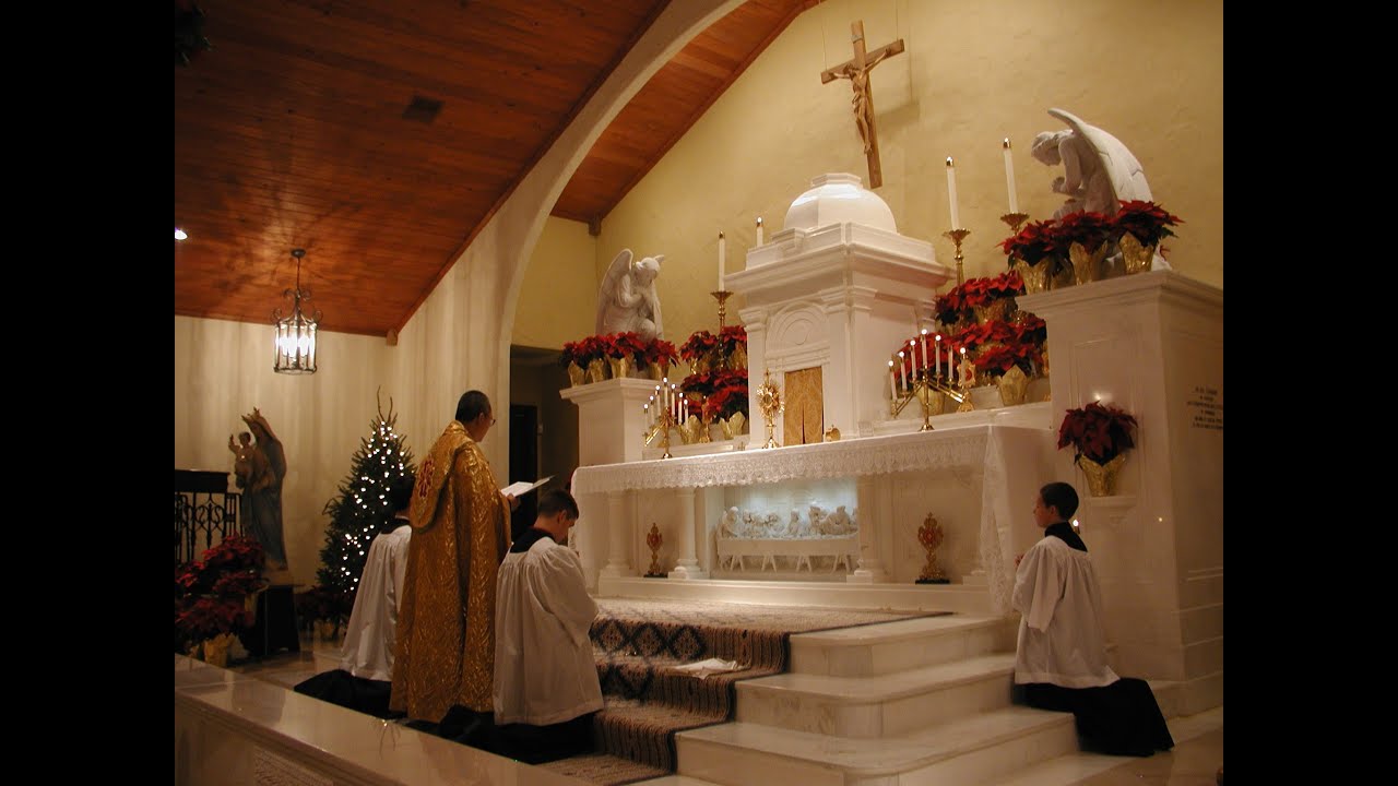 midnight mass for christmas