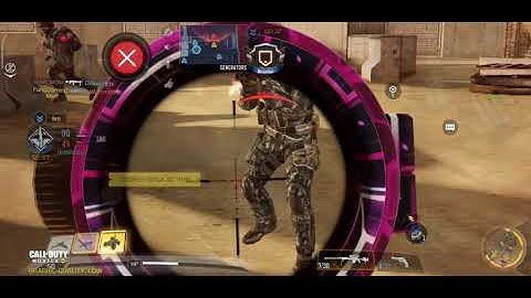 COD Mobile Hardpoint rust sniper gameplay