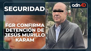 🔴 FGR confirma la detención de Murillo Karam por presunta responsabilidad en desaparición forzada