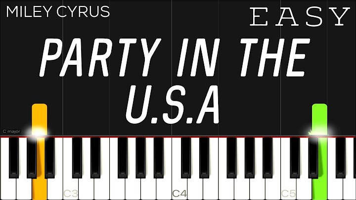 Party in the U.S.A. Piano version - Piano performance video thumbnail