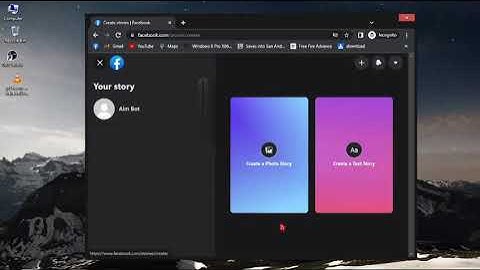 how to upload video story on facebook in desktop or laptop