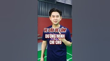 Hướng dẫn cách ve cầu cắt cơ bản - hiệu quả !!!!  #badminton #vnb #caulong #shortsvideo #shorts