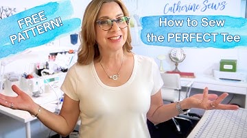 Make the Perfect T Shirt | Stellan Tee Pattern Hack
