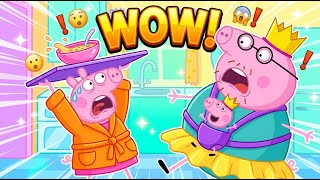 Peppa Pig's Cute Family Moments: Peppa Cares for Daddy 🧑‍❤️‍👨 | Peppa Pig Full Episode