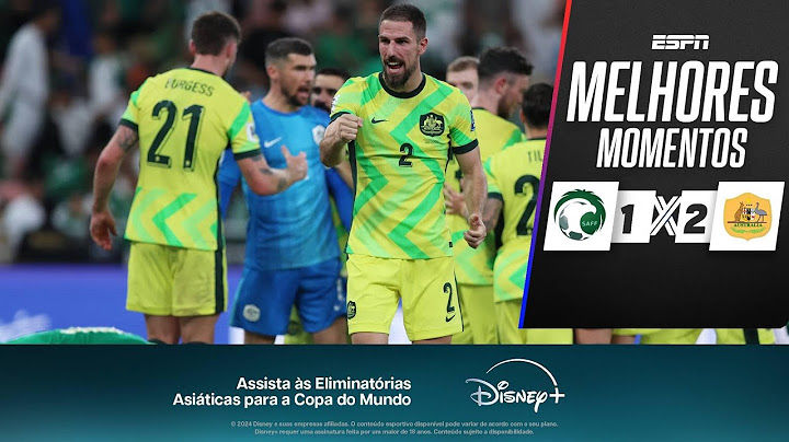 TÁ NA COPA! AUSTRÁLIA bate a Arábia Saudita e CARIMBA o passaporte para a COPA DO MUNDO DE 2026