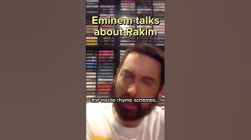Thumbnail of Eminem talks about Rakim #shorts #eminem #rakim