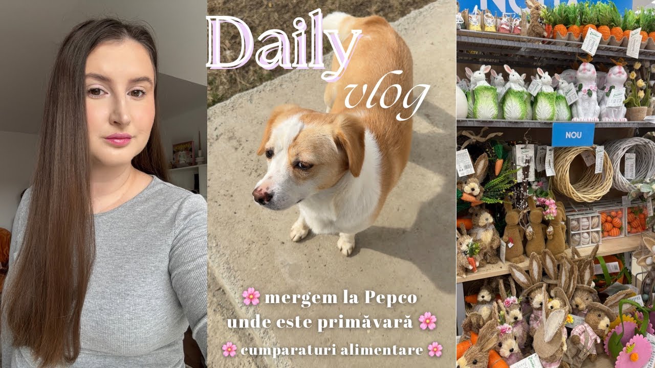 Pepco exagerează perioada asta 🛒🛍️Decorațiuni WOW! // Daily vlog🌷 supermarket și ce am mai făcut 🌸