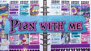 Plan with me Easter Wonderland @plannerpixieco @plannahannah @scribbleprintsco @carleaplans