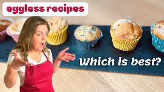 6 easy egg replacers for a box cake mix | Which one came out best?