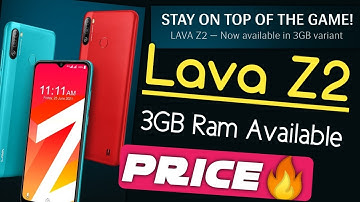 Lava Z2 3GB Ram Variant Available Now|Price|Specification.