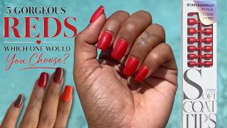 Which Red Would You Choose ❤️ BTArtbox Softcoat Tips Red Collection | Mo Makeup Mo Beauty