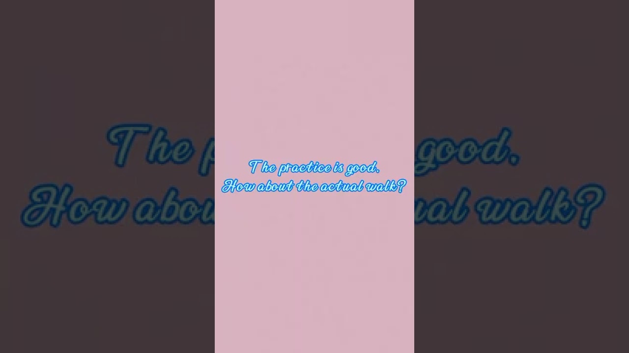 Yujin and Mashiro model walk being a mess 