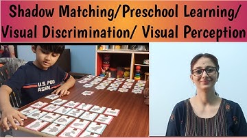 Shadow Matching/ Preschool Learning/ Visual Perception/Visual Discrimination #imitation
