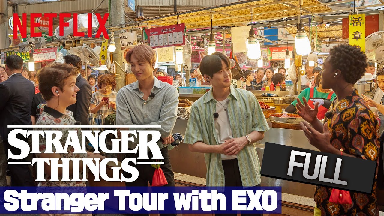 Stranger Tour / 기묘한 한국 체험 with EXO | EXO X Stranger Things 3