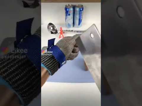 شاهد اقوى قفازات ضد القطع