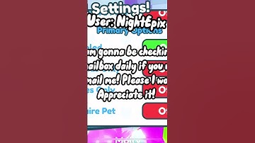 Day 1 of checking my mailbox in pet simulator X!