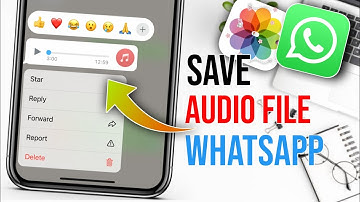 How to save audio from whatsapp on iphone | How ow to save audio messages from whatsapp on iphone